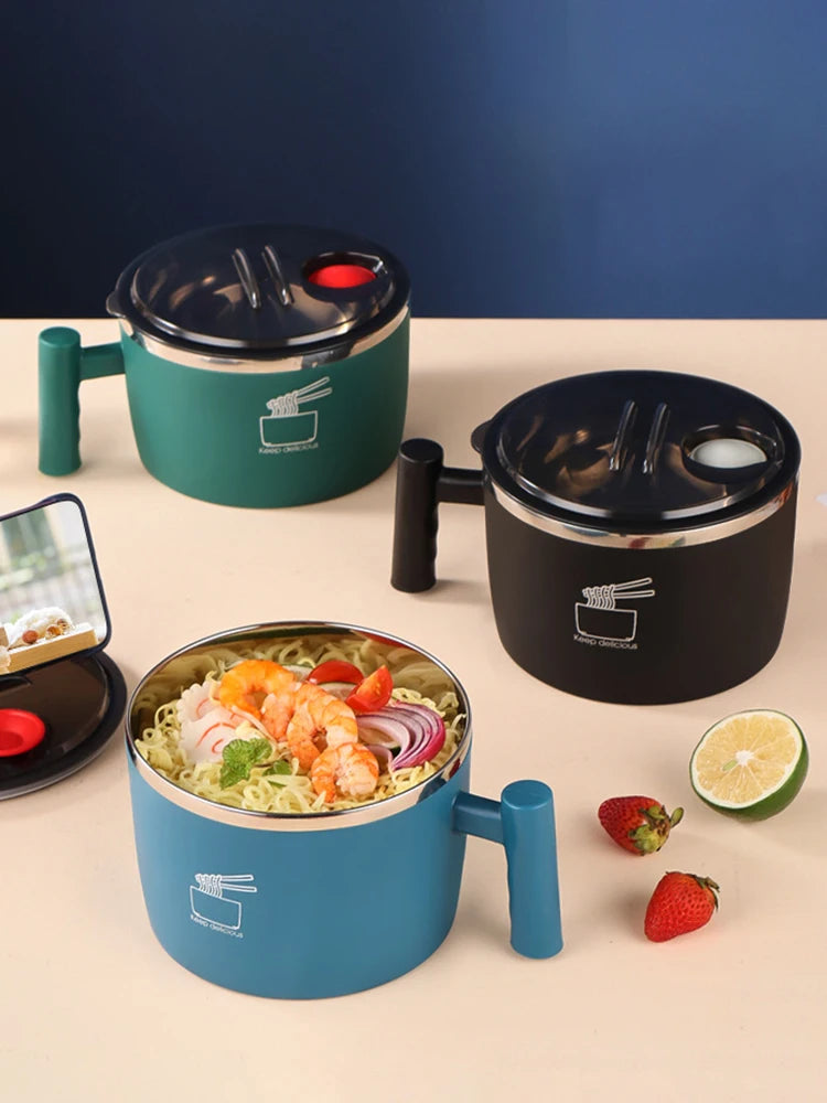 Miska ze Stali Nierdzewnej z Pokrywką