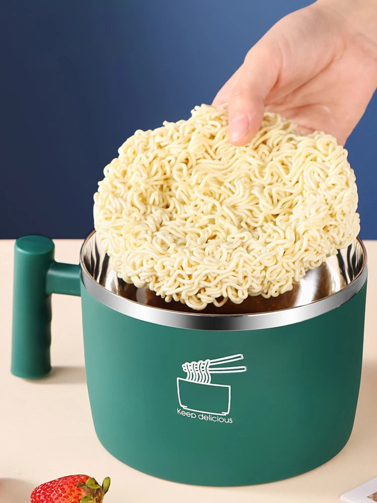 Miska ze Stali Nierdzewnej z Pokrywką