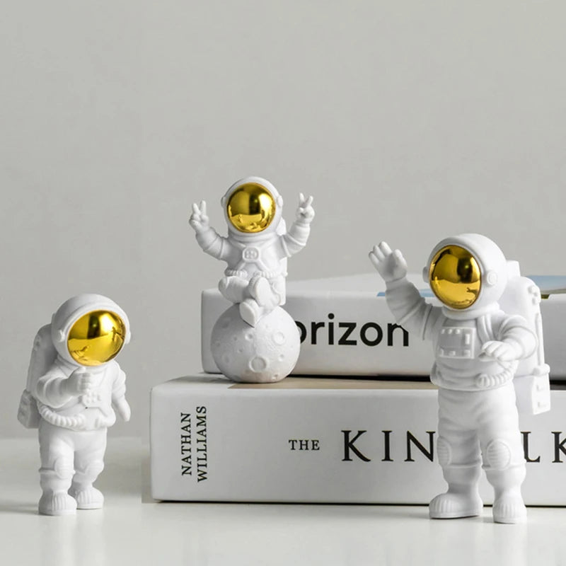 Nowa dekoracja astronauta, nordycka dekoracja na biurko