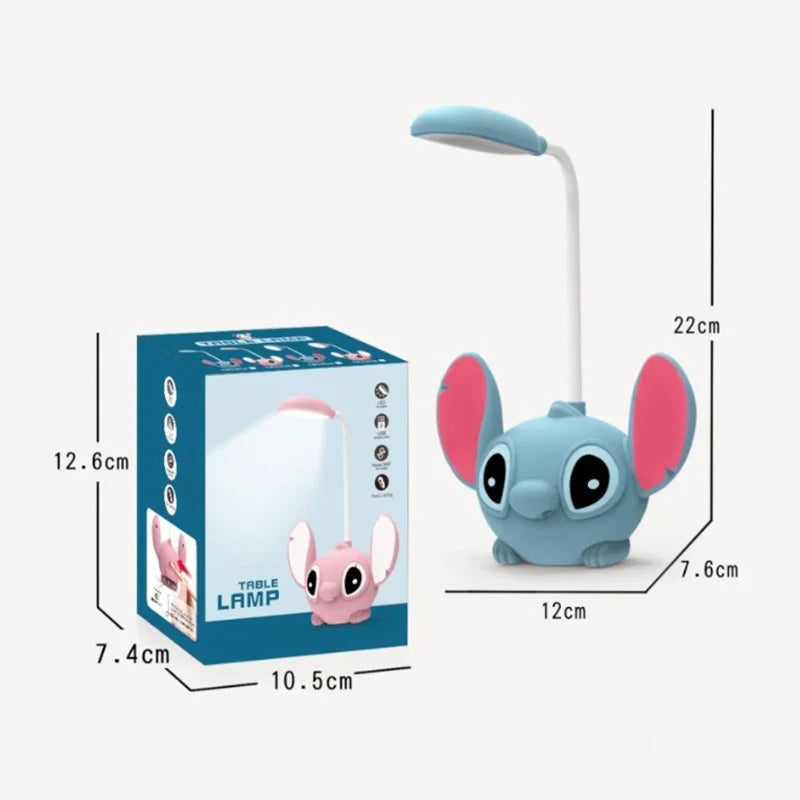 Lampka nocna LED Stitch z temperówką